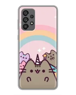 Чохол для Samsung Galaxy A73 (5G) з картинкою «Єдиноріг Pusheen» Чохол для Samsung Galaxy A73 (5G) з картинкою «Єдиноріг Pusheen»