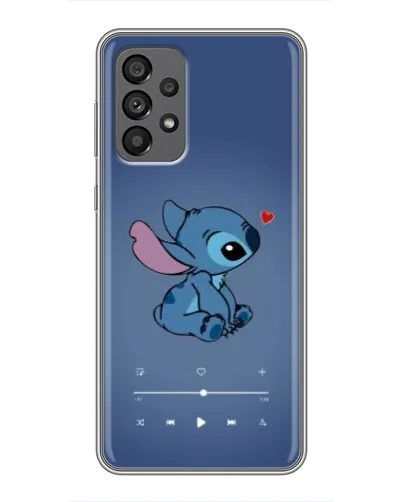 Чохол для Samsung Galaxy A73 (5G) з картинкою «Музичний Stitch»