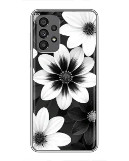 Чохол для Samsung Galaxy A73 (5G) з картинкою «Монохромні айстри» Чохол для Samsung Galaxy A73 (5G) з картинкою «Монохромні айстри»