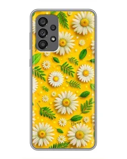 Чохол для Samsung Galaxy A73 (5G) з картинкою «Ромашкове сонце» Чохол для Samsung Galaxy A73 (5G) з картинкою «Ромашкове сонце»