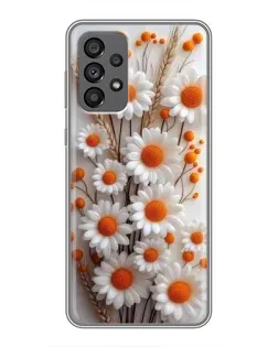 Чохол для Samsung Galaxy A73 (5G) з картинкою «Білі сухоцвіти» Чохол для Samsung Galaxy A73 (5G) з картинкою «Білі сухоцвіти»