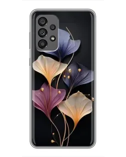 Чохол для Samsung Galaxy A73 (5G) з картинкою «Лілові квіти грації» Чохол для Samsung Galaxy A73 (5G) з картинкою «Лілові квіти грації»
