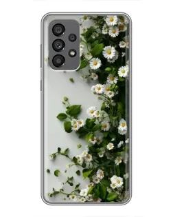 Чохол для Samsung Galaxy A73 (5G) з картинкою «Гілка дрібних білих квітів» Чохол для Samsung Galaxy A73 (5G) з картинкою «Гілка дрібних білих квітів»
