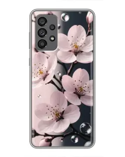 Чохол для Samsung Galaxy A73 (5G) з картинкою «Ніжня сакура та краплі» Чохол для Samsung Galaxy A73 (5G) з картинкою «Ніжня сакура та краплі»