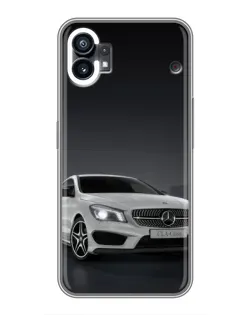 Чохол для Samsung Galaxy F07 з картинкою «Mercedes AMG GT Silver»