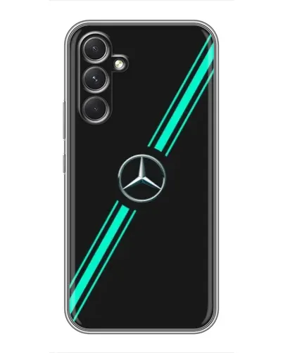 Чохол для Samsung Galaxy F17 з картинкою «Спортивні лінії Mercedes» Чохол для Samsung Galaxy F17 з картинкою «Спортивні лінії Mercedes»