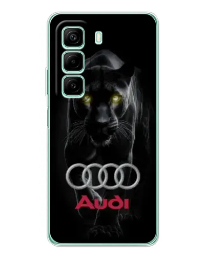 Чехол для Samsung Galaxy F36 с картинкой «Пантера и Audi»