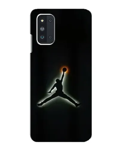 Чехол для Samsung Galaxy F52 5G (E526) с картинкой «Jordan Gradient Logo»