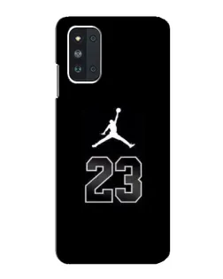 Чехол для Samsung Galaxy F52 5G (E526) с картинкой «Jordan Flight 23»