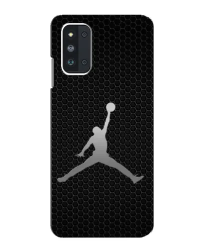 Чехол для Samsung Galaxy F52 5G (E526) с картинкой «Jordan Dark Carbon»