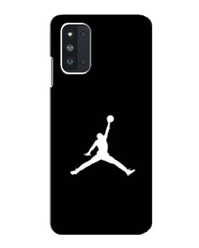 Чехол для Samsung Galaxy F52 5G (E526) с картинкой «Jordan Silhouette»