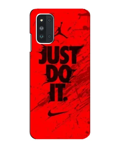 Чехол для Samsung Galaxy F52 5G (E526) с картинкой «Nike Just Do It»