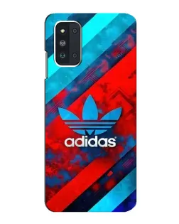 Чехол для Samsung Galaxy F52 5G (E526) с картинкой «Абстракция Adidas»