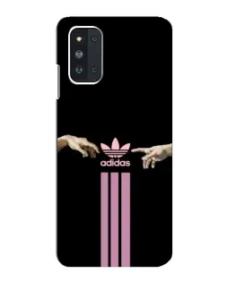 Чехол для Samsung Galaxy F52 5G (E526) с картинкой «Adidas Hands»