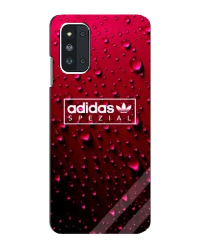 Чехол для Samsung Galaxy F52 5G (E526) с картинкой «Adidas Gold Marble»