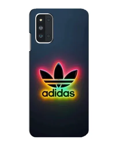 Чехол для Samsung Galaxy F52 5G (E526) с картинкой «Неоновый Adidas»
