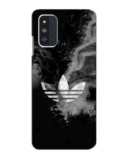 Чехол для Samsung Galaxy F52 5G (E526) с картинкой «Абстрактный дым Adidas»