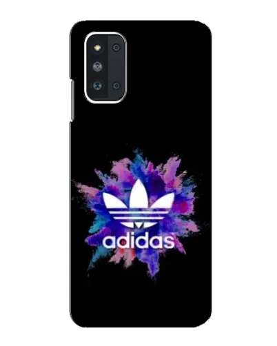 Чехол для Samsung Galaxy F52 5G (E526) с картинкой «Взрыв красок Adidas»
