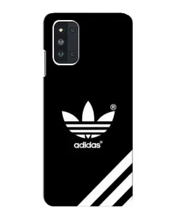Чехол для Samsung Galaxy F52 5G (E526) с картинкой «Adidas с диагональными полосами»