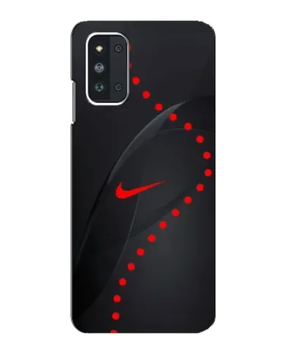 Чехол для Samsung Galaxy F52 5G (E526) с картинкой «Абстрактный дизайн Nike»