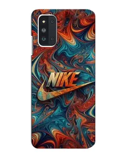 Чехол для Samsung Galaxy F52 5G (E526) с картинкой «Nike в абстракции»