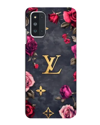 Чехол для Samsung Galaxy F52 5G (E526) с картинкой «Цветочный Louis Vuitton»