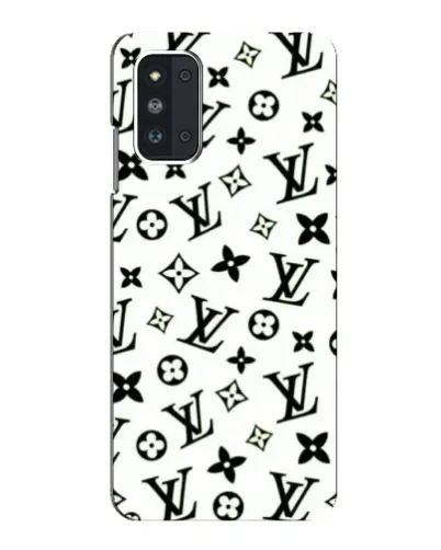 Чехол для Samsung Galaxy F52 5G (E526) с картинкой «Монохромный хаос LV»