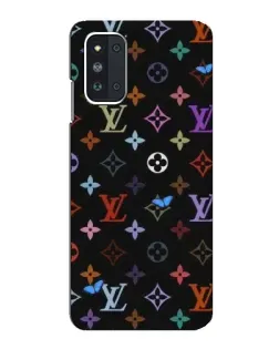 Чехол для Samsung Galaxy F52 5G (E526) с картинкой «Цветная монограмма LV»