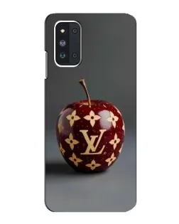 Чехол для Samsung Galaxy F52 5G (E526) с картинкой «Красное яблоко LV»