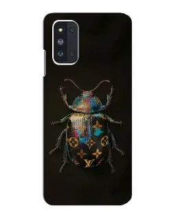 Чехол для Samsung Galaxy F52 5G (E526) с картинкой «LV — мраморный принт»
