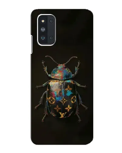 Чехол для Samsung Galaxy F52 5G (E526) с картинкой «LV — мраморный принт»