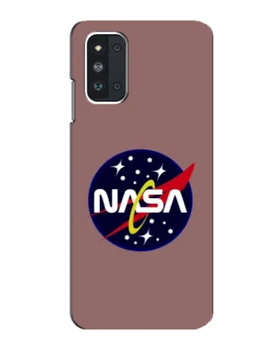 Чехол для Samsung Galaxy F52 5G (E526) с картинкой «NASA — ретро космос»