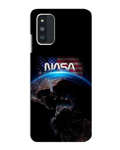 Чехол для Samsung Galaxy F52 5G (E526) с картинкой «Земля из космоса NASA»