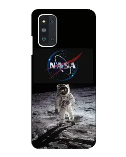 Чехол для Samsung Galaxy F52 5G (E526) с картинкой «Астронавт на Луне»