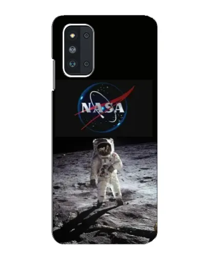 Чехол для Samsung Galaxy F52 5G (E526) с картинкой «Астронавт на Луне»