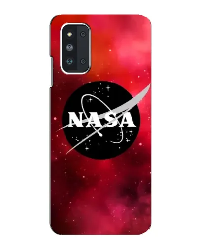 Чехол для Samsung Galaxy F52 5G (E526) с картинкой «NASA — красная туманность»