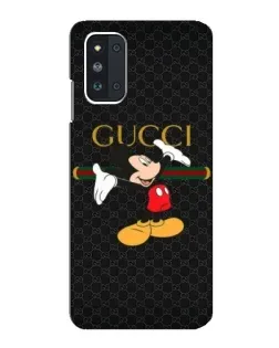 Чехол для Samsung Galaxy F52 5G (E526) с картинкой «Микки Маус Gucci»
