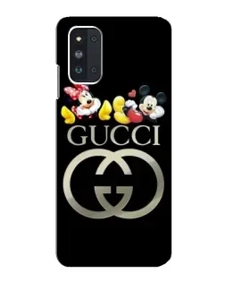 Чехол для Samsung Galaxy F52 5G (E526) с картинкой «Gucci — герои Disney»