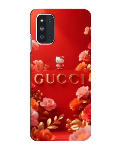 Чехол для Samsung Galaxy F52 5G (E526) с картинкой «Gucci — золотой сад»