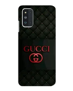 Чехол для Samsung Galaxy F52 5G (E526) с картинкой «Gucci — стеганый черный»