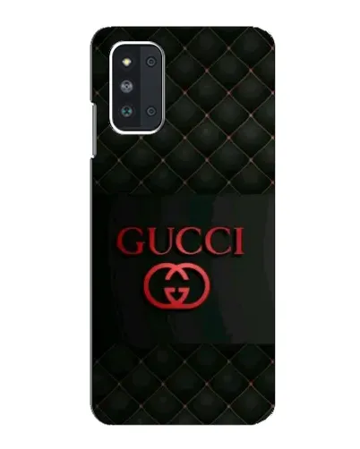 Чехол для Samsung Galaxy F52 5G (E526) с картинкой «Gucci — стеганый черный»