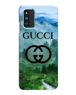 Чехол для Samsung Galaxy F52 5G (E526) с картинкой «Gucci — горный пейзаж»