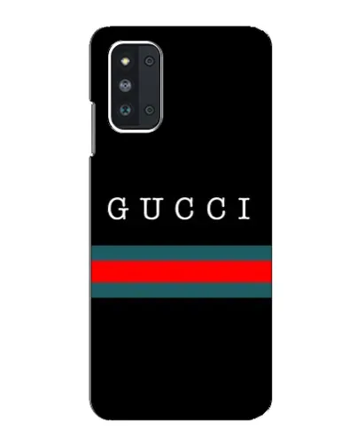Чехол для Samsung Galaxy F52 5G (E526) с картинкой «Gucci — красный пояс»