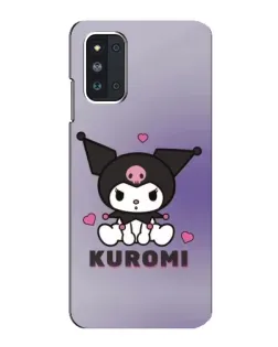 Чехол для Samsung Galaxy F52 5G (E526) с картинкой «Kuromi — фиолетовый арт»