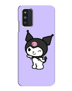 Чехол для Samsung Galaxy F52 5G (E526) с картинкой «Классическая Kuromi»