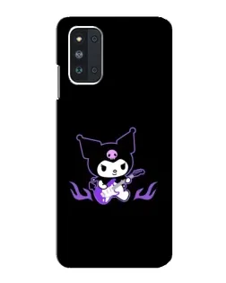 Чехол для Samsung Galaxy F52 5G (E526) с картинкой «Электрическая Kuromi»