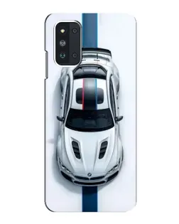 Чехол для Samsung Galaxy F52 5G (E526) с картинкой «Вид сверху — BMW M»