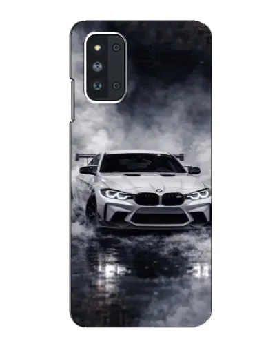 Чехол для Samsung Galaxy F52 5G (E526) с картинкой «BMW сквозь туман» Чехол для Samsung Galaxy F52 5G (E526) с картинкой «BMW сквозь туман»