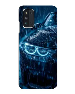 Чохол для Samsung Galaxy F52 5G (E526) з картинкою «BMW під дощем»