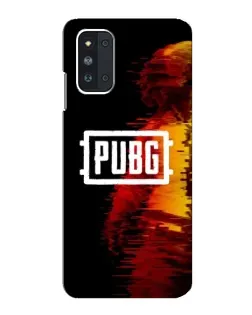 Чехол для Samsung Galaxy F52 5G (E526) с картинкой «Яркий логотип PUBG»